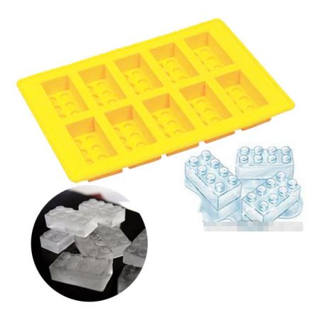 Hver uge Parcel Medicinsk Lego Ice Tray