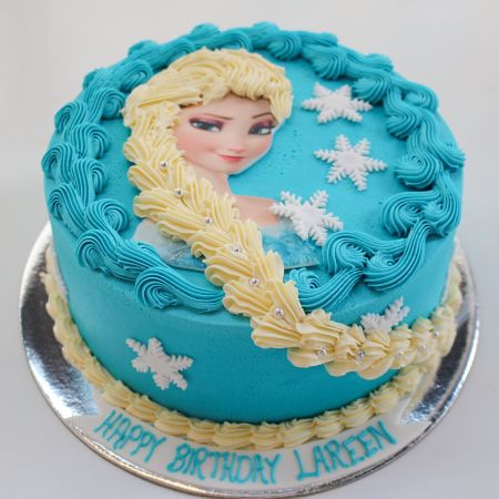 Pink Frozen - Best Custom Made Cakes Malaysia – Blue Ribbon Bakery | Custom  Made Cakes Malaysia