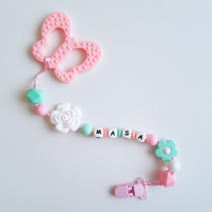 Butterfly Teether - Pink