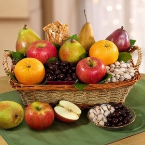 Fruit & Nut Gift Basket