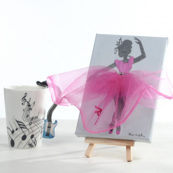 Ballerina Painting - Pink