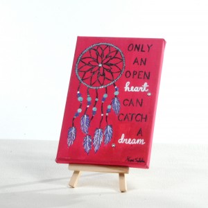 Dreamcatcher Painting - Red
