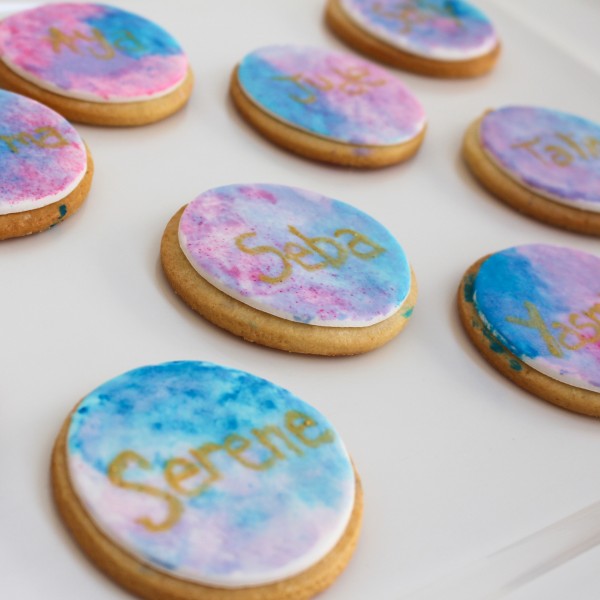 Watercolor Cookies