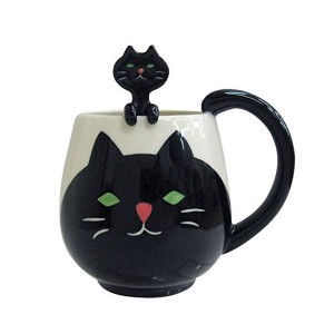 Cat Mug & Spoon