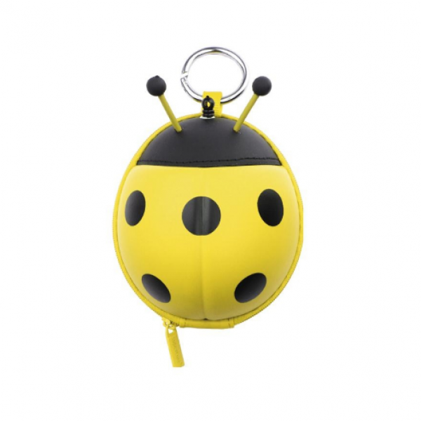 Ladybug Card Bag-Yellow