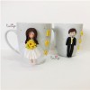 Set of 2 Wedding Mugs