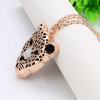 Rose Gold Toned Leopard Necklace