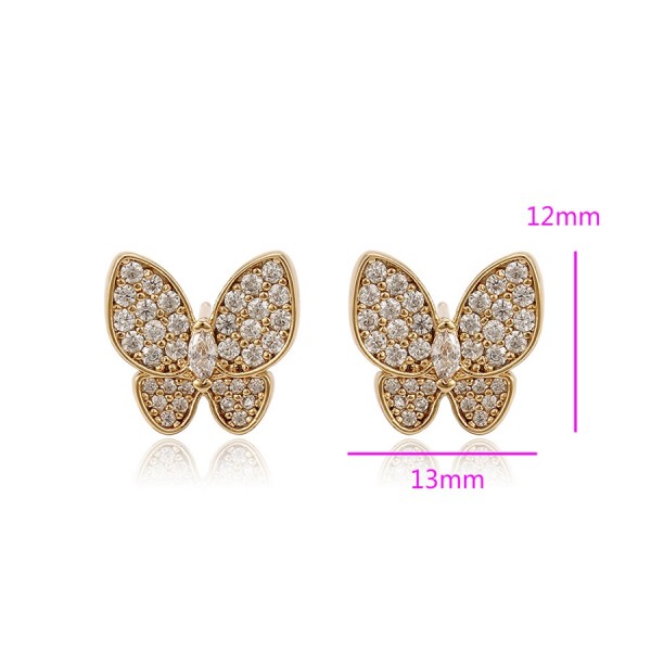 Smooth Butterfly Earring