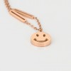 Gold Plated Smiley Necklace