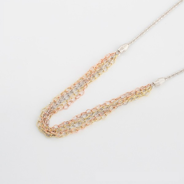 Gold Plated Multicolor Necklace