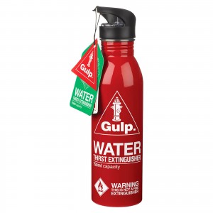 Gulp Fire Extinguisher Water Bottle