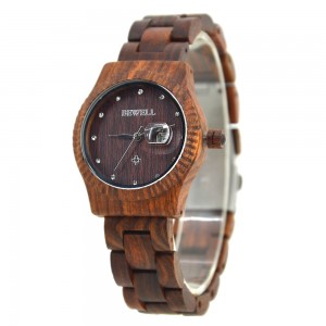 Ladies' Natural Wood Watch - Brown