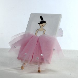 Ballerina Painting - Light Pink