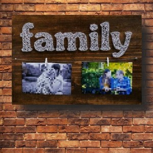 Customizable Handmade Family Wall Art
