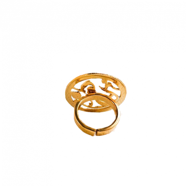 Gold Plated Name Ring