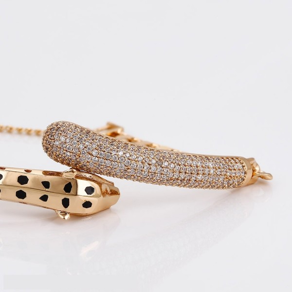 Gold Plated Snake Bracelet