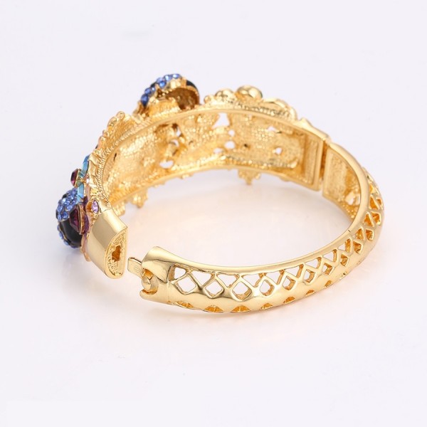 Gold Plated Spring Bangle