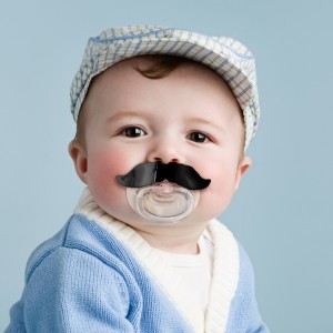 Baby Mustache Pacifier