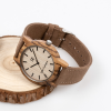 Men's Natural Wood Watches - Beige & Brown