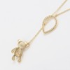 Gold Plated Bear Necklace