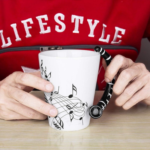 Unique Music Gifts Clarinet Coffee Mug Music Lover Gift Colorful Music Lover Clarinets Art Mug Clarinet Mug