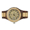Men's Natural Wood Watch - Brown & Beige