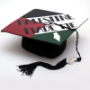 "Palestine Made Me" Hand-Painted Graduation Cap