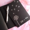Make a Wish Notebook - Black Blank