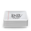 Set of 6 NOTED Coasters