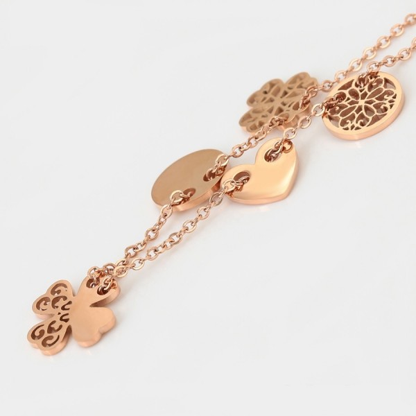 Gold Plated Shapes Necklace