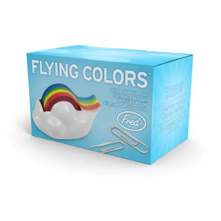 FLYING COLORS Rainbow Tape Dispenser
